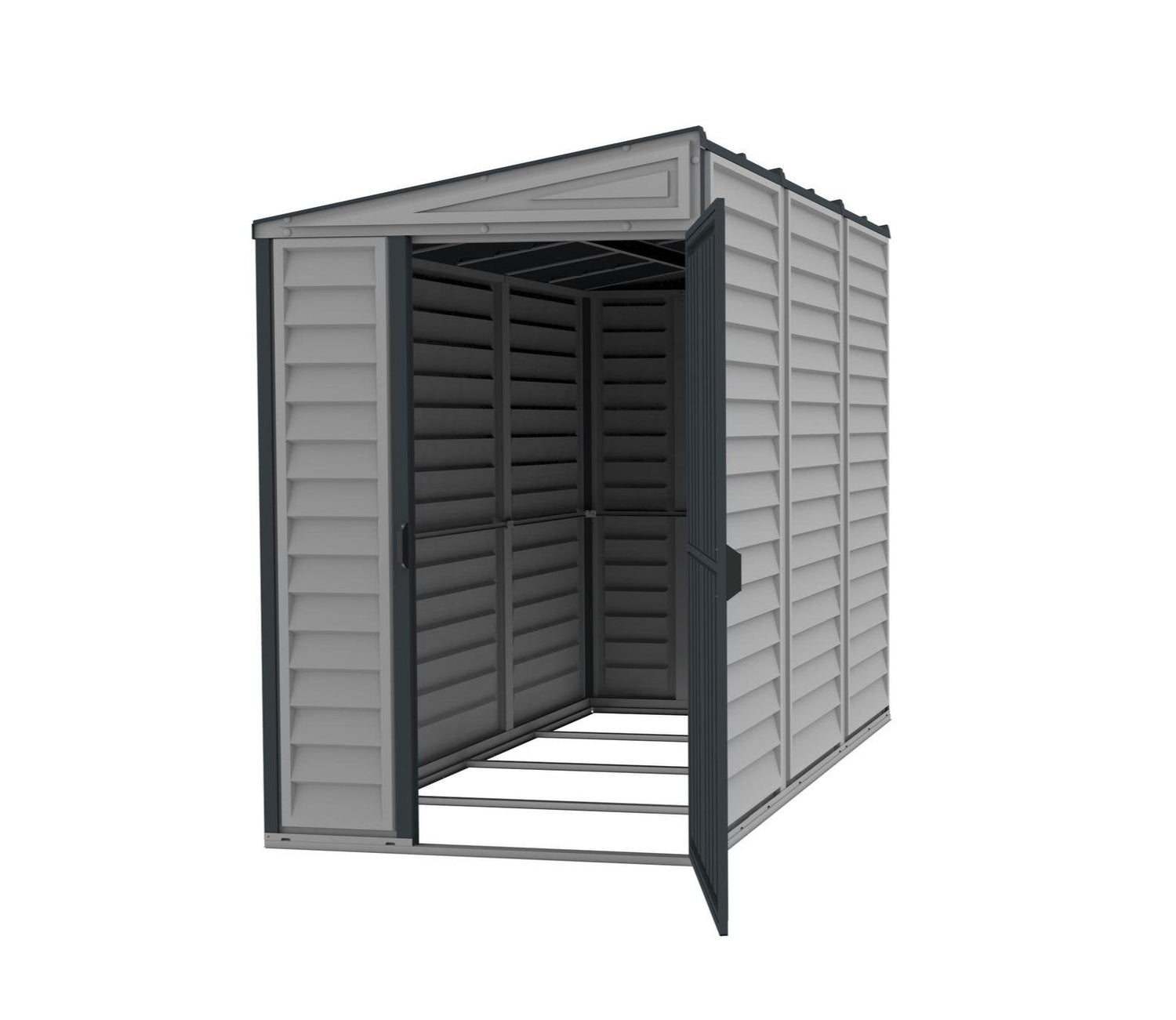 Duramax 4 x 8 ft Lean To Sidemate Plus Plastic Shed