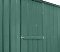 Globel 10 x 15 ft Dual Door Metal Workshop Garage