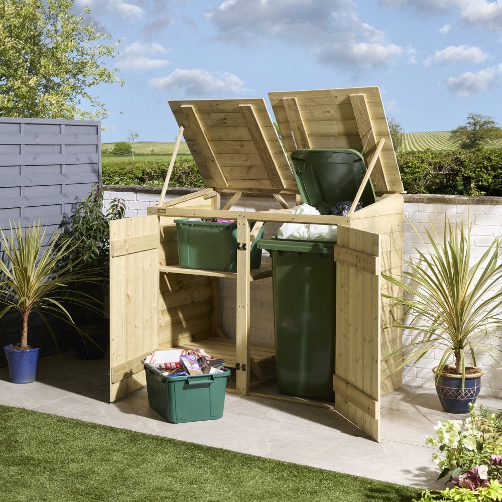 Premier Shiplap Single Bin Store With Box Store